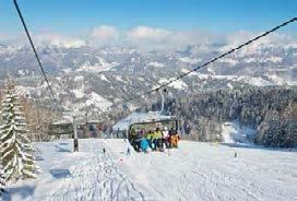 A sícentrumban 5 km sífutópálya is rendelkezésre áll, és snowboardozni is lehet. A kisebbeknek síóvoda áll rendelkezésre, speciálisan gyerekeknek készült sílifttel.