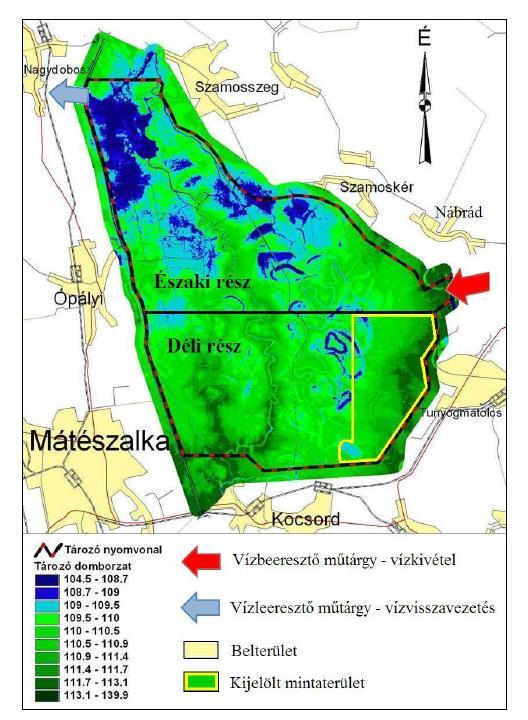 A Szamos-Kraszna-közi árapasztó (Kondor, 2014) 5100 hektár összterület 2000 hektáros energiafűz termesztési potenciál 1300 hektár energiafűz