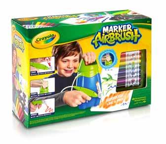 A Crayola csavarozható színes ceruza készletben összesen 40 praktikus ceruza található csodaszép színekkel, árnyalatokkal!