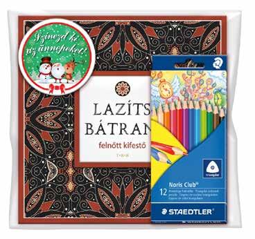 12 NC Staedtler 500-19029 5 Színező felnőtt 2 lap ÉRZÉKI + színesc.