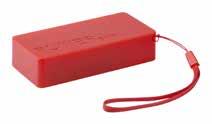 ÜZLETI AJÁNDÉKOK 90-01628 1 USB power bank - 4000 mah piros