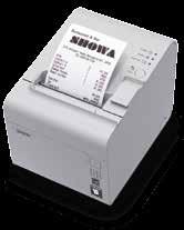 23 TM-L90 védőfólia-mentes nyomtató A gyorséttermek, kávézók és kocsmák az Epson TM-L90 Liner-free nyomtatóval javíthatják a hatékonyságot és a