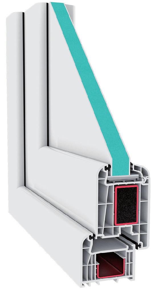 MUSZAKI KATALÓGUS TP6000 PVC PROFILRENDSZEREK 6 légkamrás A.