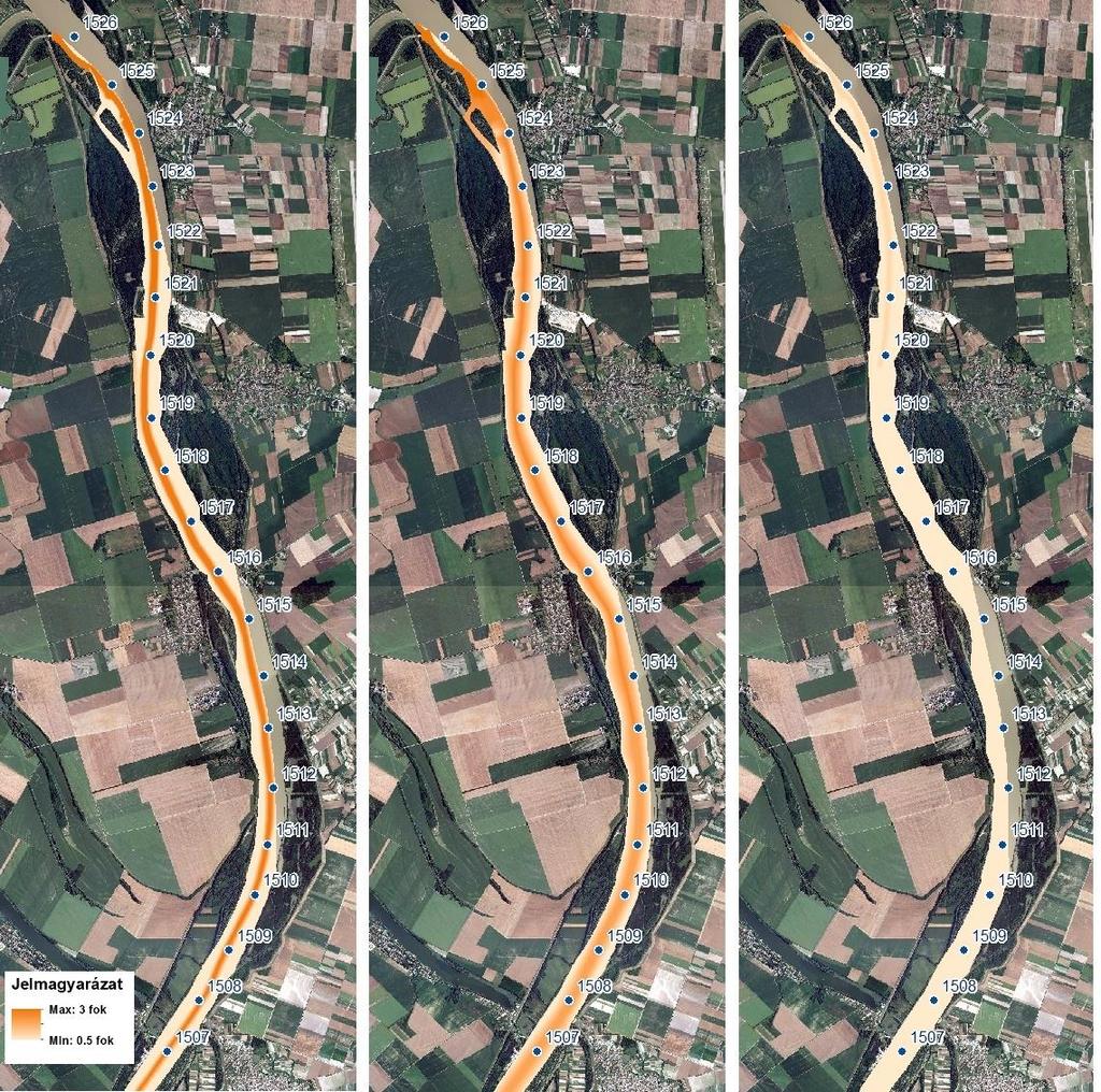 11.9.1-53. ábra: A 2014., a 2032. és 2085.