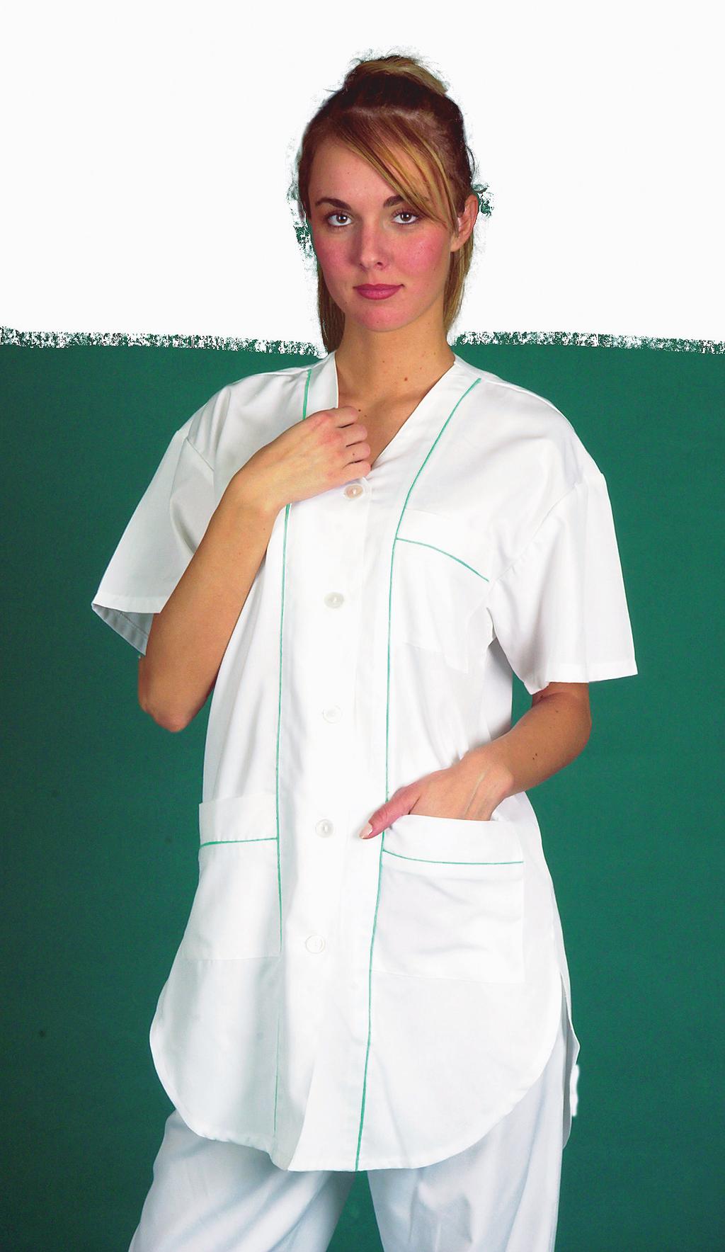 Női orvosi köpeny A női köpeny hosszú ujjú, kihajtható galléros, - PDF  Ingyenes letöltés