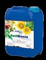 TÖRZSÁLLOMÁNY GARANCIA ÉS CSÍRASZÁM Soil Basic felhasználás, tulajdonságok Felhasználás Bármely kultúrában talajkezelésre 1,0 1,5 l/ha mennyiségben szántóföldi permetezőgéppel 150 250 l