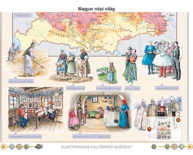 ANKÖNYVKIADÓ E-térképek, e-tablók Honismeret, vallástörténet CR-0251 E-térkép Honismeret Az általános és A KözépIsKoláK számára Honismeret Magyar népi világ