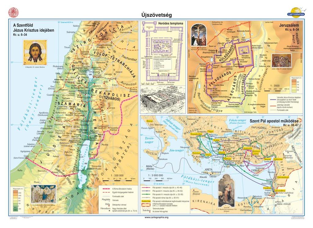 Falitérképek, oktatótablók egyetemes történelem 0700 Ószövetség (katolikus változat) HU, UA, SK, RO 0701 Ószövetség (protestáns változat) HU 0702 Újszövetség (katolikus változat) HU, UA, SK, RO 0703