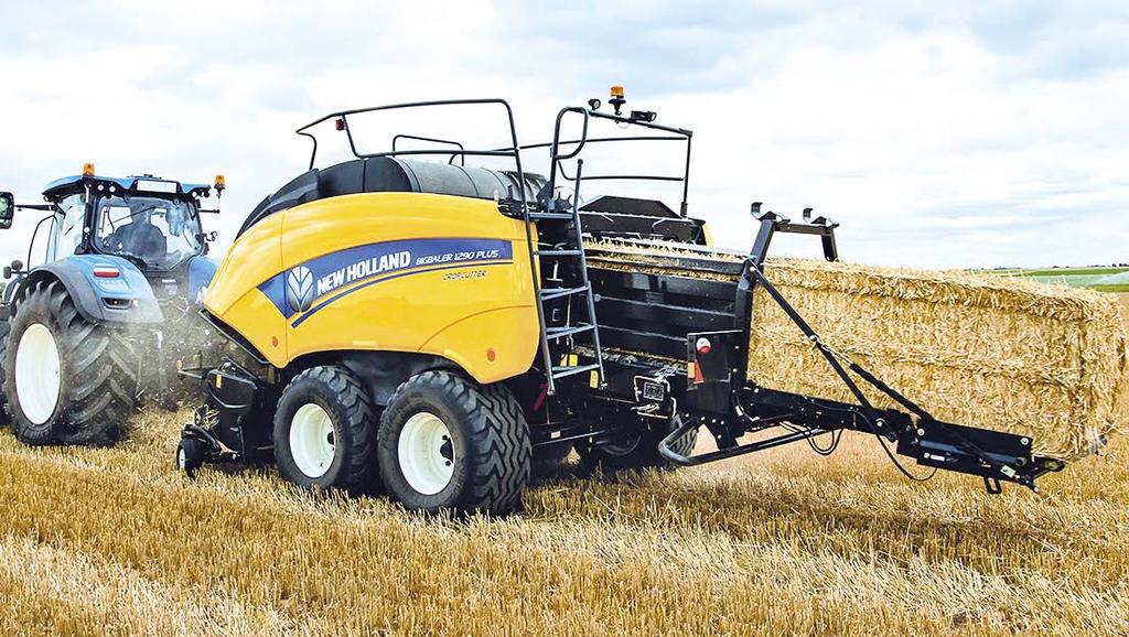 A legnagyobb szögletes nagybálaválasztékot kínáló Krone BigPack 870 HDP Multibale bálázó A Kuhn LSB 1290iD kétdugattyús bálázója 25 %-kal tömörebb bálákat készít a korábbi általános 6-szoros kötöző