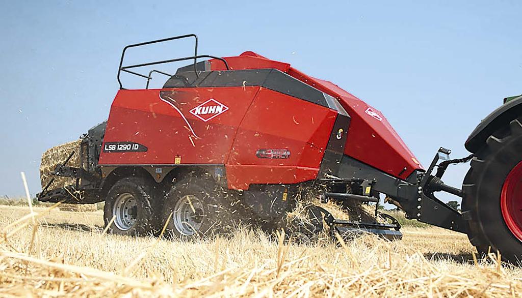 A Krone a BigPack 1270 Mul ti Bale modelljénél, amely x70 cm keresztmetszetű bálákat készít, szintén alkalmazza ezt a rendszert.
