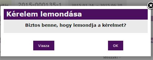 van fájl feltöltésére vagy megjegyzés hozzáadására valamint a kérelem