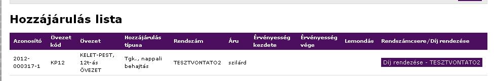 Ezt az igénylés leadásához hasonló módon tehetjük meg.