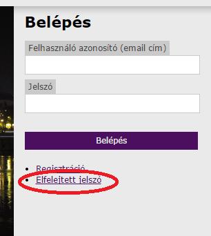 követően a rendszer be is lépteti a felhasználót, amiről a jobb felső sarokban ad visszaigazolást. 3.2.