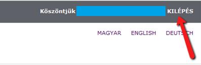 3. BELÉPÉS A PROGRAMBA A belépéshez adjuk meg a regisztrált email címünket és a jelszavunkat az alábbi felületen, majd kattintsunk a "Belépés" gombra. 3.