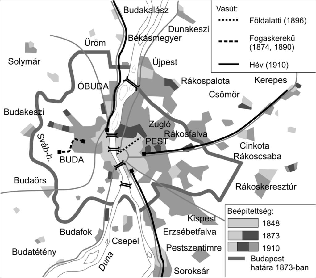 16. A feladat Magyarország dualizmus kori történetével kapcsolatos. (hosszú) Mutassa be a források és ismeretei segítségével Budapest világvárossá válásának fő összetevőit!