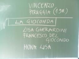 - Giocondo felesége, Lisa - Francesco del Giocondo (firenzei selyemkereskedő) - Lisa del Giocondo (Lisa Gherardini) - Mona