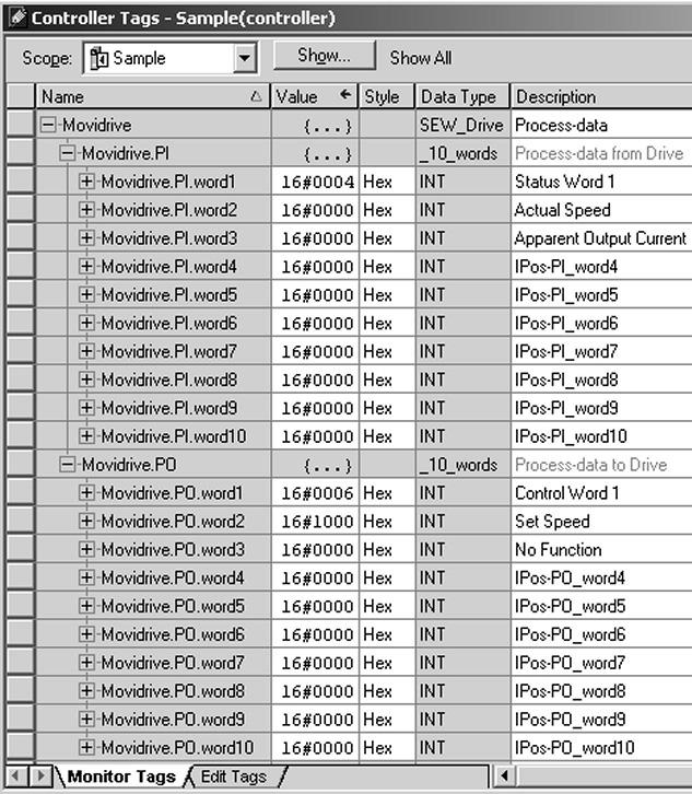 11786AXX 6. Azt követően a projekt elmenthető és átvihető a PLC-re. A PLC ekkor RUN (üzemeltetési) üzemmódra vált.