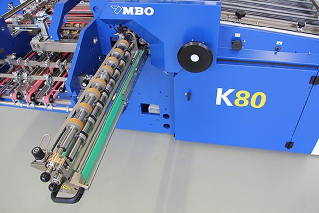 A K80 tökéletesen illeszkedik a 70 x 100 cm-es MBO kombi hajtogatógépeinek sorába.
