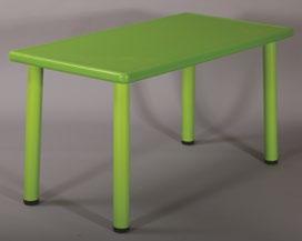 A pasztell színű bútorok vidám környezetet teremtenek a gyerek számára,