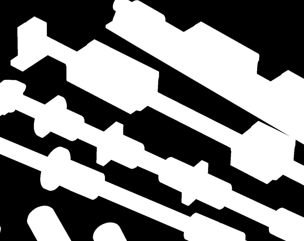 csapágyak / Shafts with feet and ball bushings