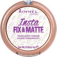 499 Ft/db RIMMEL Insta Fix&Matte púder 3.
