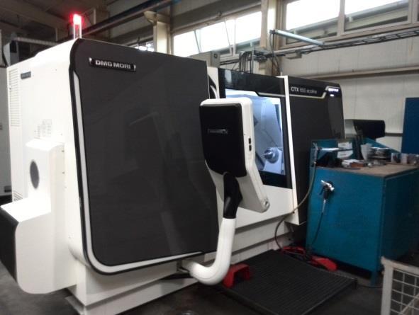 CTX 650 Ecoline esztergagép Évjárat: 2014 Vezérlő típusa: SIEMENS