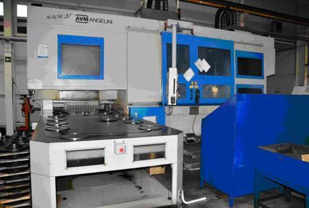 szerszám AVM Angelini MACH2-C Évjárat: 2008 Vezérlő típusa: FANUC 21