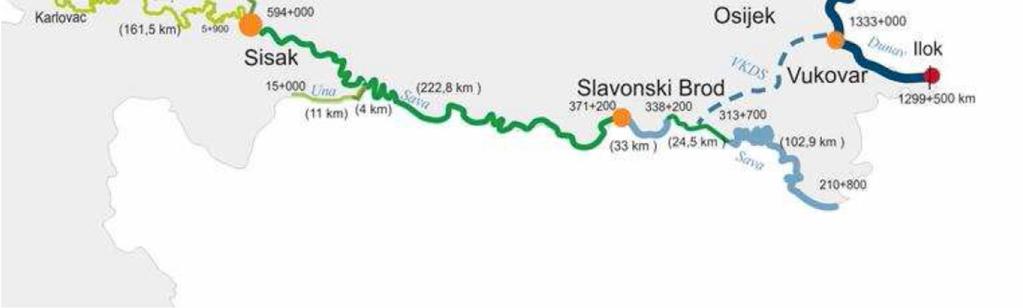 A csatorna útvonala többnyire követi a meglévő vízfolyásokat, illetve azok völgyeit és nagyobb részben áthalad az alföldi mezőgazdasági területen.