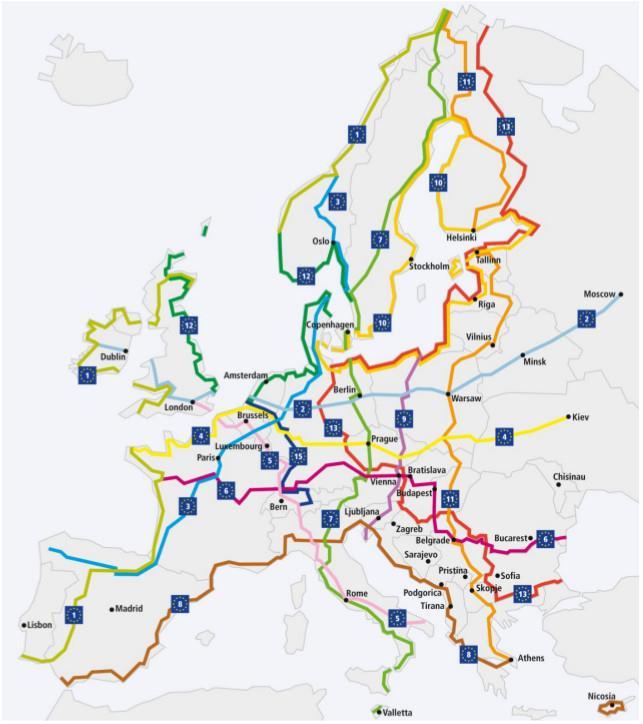 Ezek biztosítják a kerékpár hálózat fejlesztését állami, megyei és helyi szinten, valamint alapot képeznek a kerékpár infrastruktúra kivitelezési terveihez.