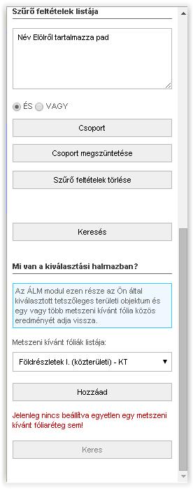 1 2 8. Nyomjuk meg a lejjebb található Keresés gombot az eredmény megjelenéséhez. (3.) 3 9.