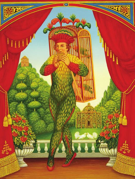 2. A regényben Hannáék osztálya Mozart A varázsfuvola című operájának előadására készül. Olvasd el Papageno belépőjének eredeti változatát és Szabi átiratát!