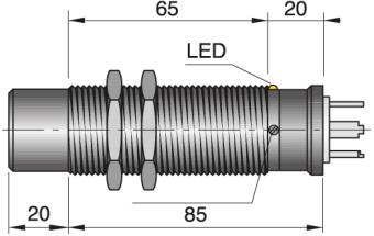 NO+NC K SC30SM-CE25 PNP NO+NC K SC30P-CE25 PNP NO+NC K Kapcsolási távolság [mm] 0 20 0 25 Működtető feszültség [Vdc] - 55V Működtető feszültség [Vac] Hiszterézis [kapcs. táv. %-a] Kapcsolási frekvencia [Hz] Max.