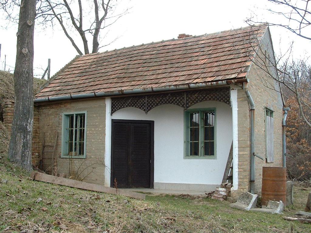 Az Újhegy területén álló présház