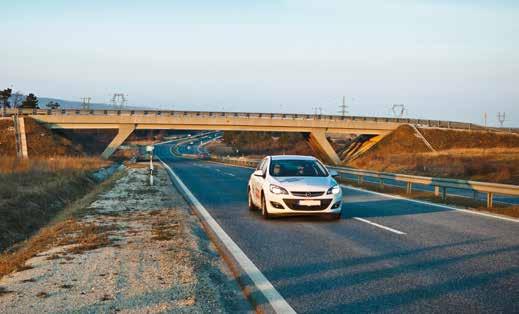 roads 8 and 72 4 támasz / supports 75+33 m hossz /