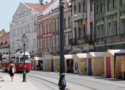 Extension of tram line 17 792 m