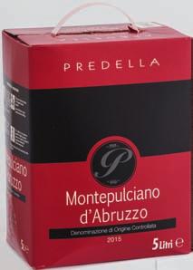 MONTEPULCIANO D'ABRUZZO DOC PREDELLA BIB 5 l 1569,- 1992,