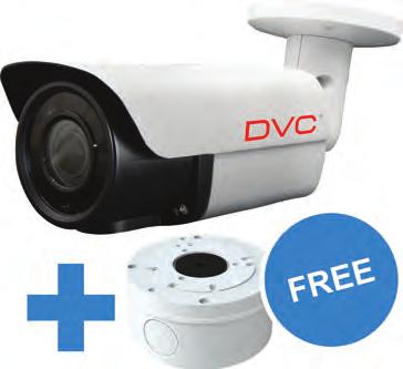 AHD video rendszer DVC AHD kompakt kültéri IR kamerák Technikai jellemzők Modell DCA-BV742 DCA-BV5241A DCA-BV5242 AHD 2.0 kompakt AHD 3.0 kompakt AHD 2.