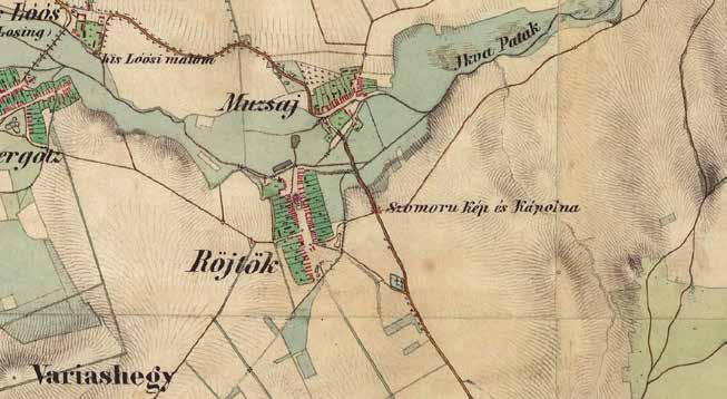 6 Első írásos emlékei még a 1232-ből valók, a győri káptalan leveleiben Meseyként ismerhetünk rá Muzsajra. Az akkori Mesey család birtoka volt, majd 1375-ben a Kanizsay családhoz került zálogjogon.