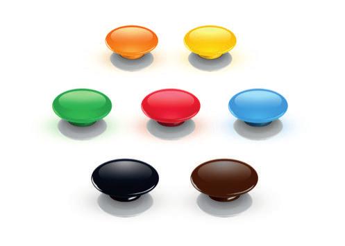 The Button Távirányító gomb A FIBARO Button egy univerzális Z-Wave távirányító gomb, amely 6 fél