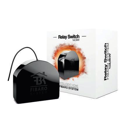 Relay Switch Relé 1 A FIBARO Relay Switch univerzális rádiós relé modul. A kapcsolók mögé beépítve, lehetővé teszi egy világítási kör be/ki kapcsolását.