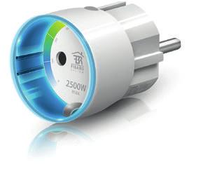 Wall Plug Okosdugalj A FIBARO Wall Plug Z-Wave kapcsolattal rendelkező formatervezett okosdugalj egyedülálló