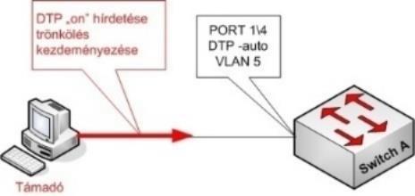 VLAN hopping 1.