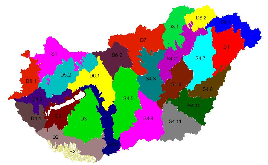 5.2.3 A felszíni vizek minőségében várható változások 5.2.3.1 Referencia és a vizsgált állapot A referencia állapotnak az 1960-2006 kumulált foszformérleg számítások alapján készített alaptérképet vettük.