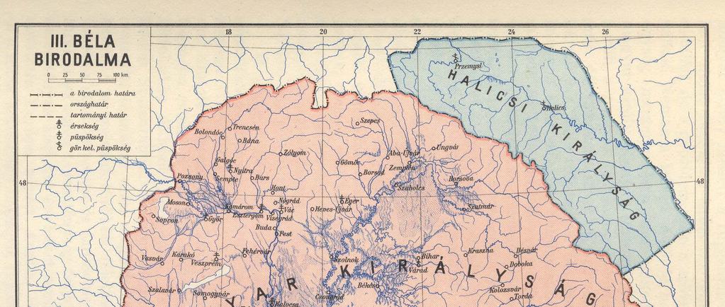 II. Imre (1196 1204) Uralkodásának legfőbb problémáját az András herceggel folyó harcok jelentették, aki 1197 ben Imre ellen támadt, s mivel győzött, a király az ország megosztására kényszerült.