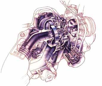 VVT variable-vane turbine változó (változtatható) lapátú turbina (amelynél természetesen nem a turbinalapátok állásszöge változtatható).