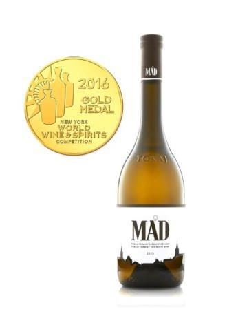 A GusteauÉtterem emellett díjat kapott a Legjobb borvacsora kategóriában. Október 14-én 11520 palack MÁD Furmint 20 raklapon 40 lábas konténerben. Amerikában várják a Mád furmintot.