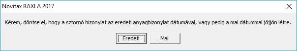 megerősítést kéri, majd