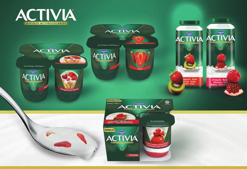 738 kg Danone Activia joghurtital*