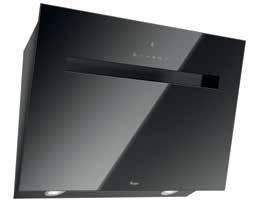 ) (mm): 1010x998x698 Falra szerelhető, ferdesíkú páraelszívó (80 cm) Fusion design, ixelium inox / tükrös üveg kivitel A+ energiaosztály Elektronikus vezérlés, érintőszenzoros kezelés 1 motor,
