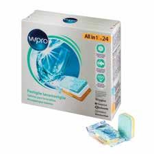 kosárban PROGRAMOK: Eco 50 C referenciaprogram (10 liter/0,83 kwh/180 perc), Intenzív 65 C program, Napi 55 C-os vegyesprogram, Gyors 50 C program (szárítás nélkül), Előöblítés, 1/2 töltet program